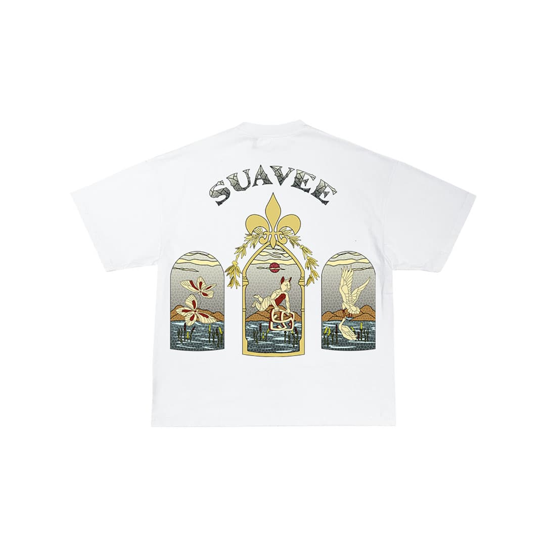Suavee Broken Glass T-shirt - White