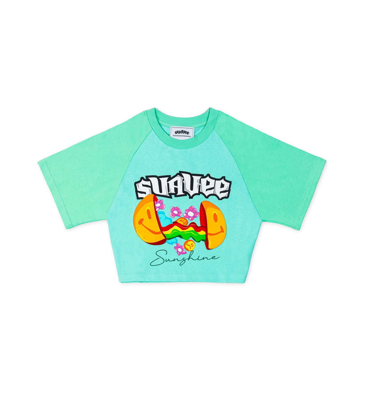 Suavee Sunshine Female Crop Top Green