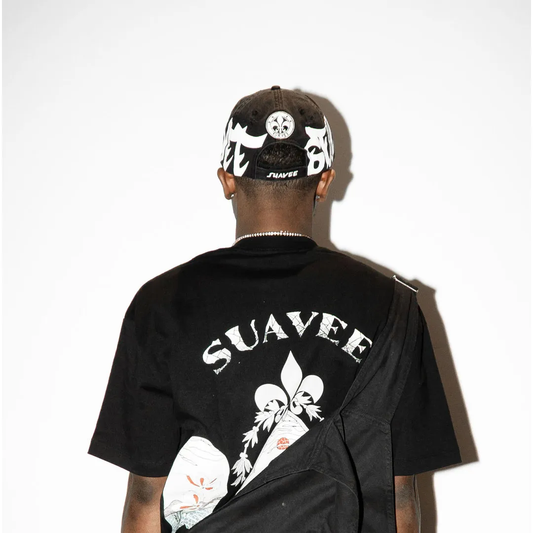 Suavee Crescent Cap - Black - alternate view